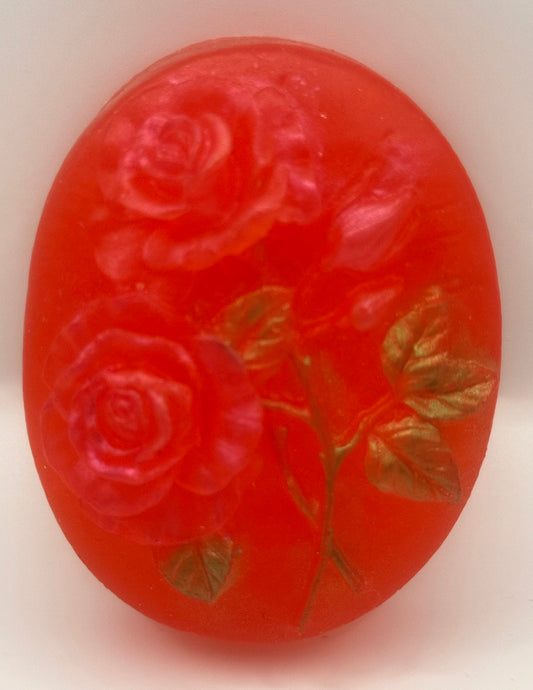 Decorated Organic bar soap