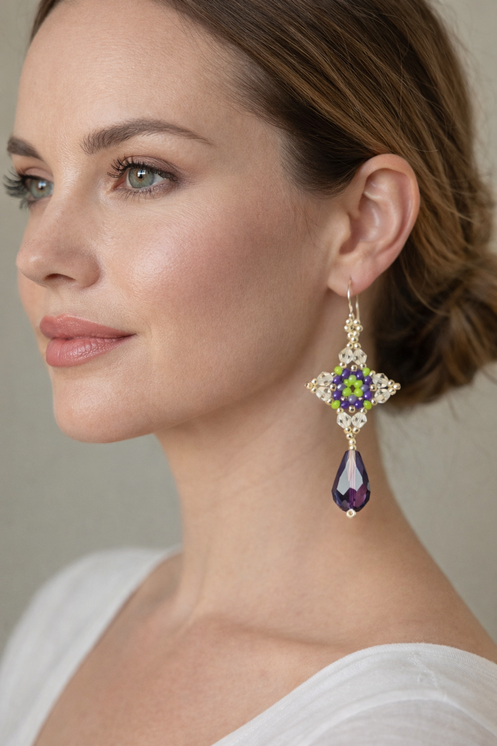 Beading earrings