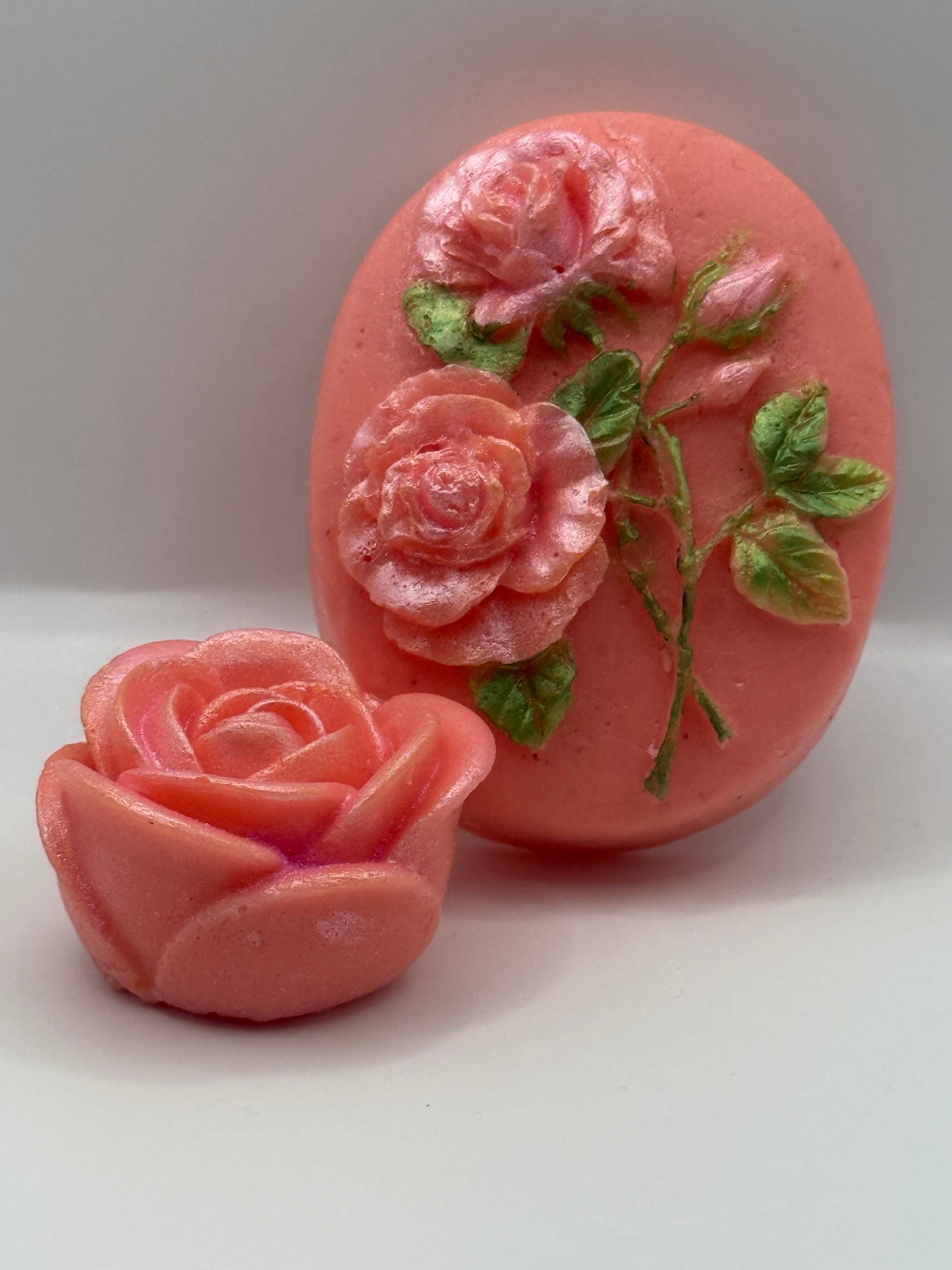 Decorated Organic bar soap