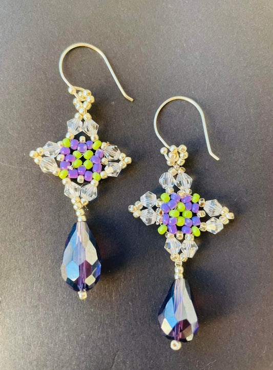 Beading earrings