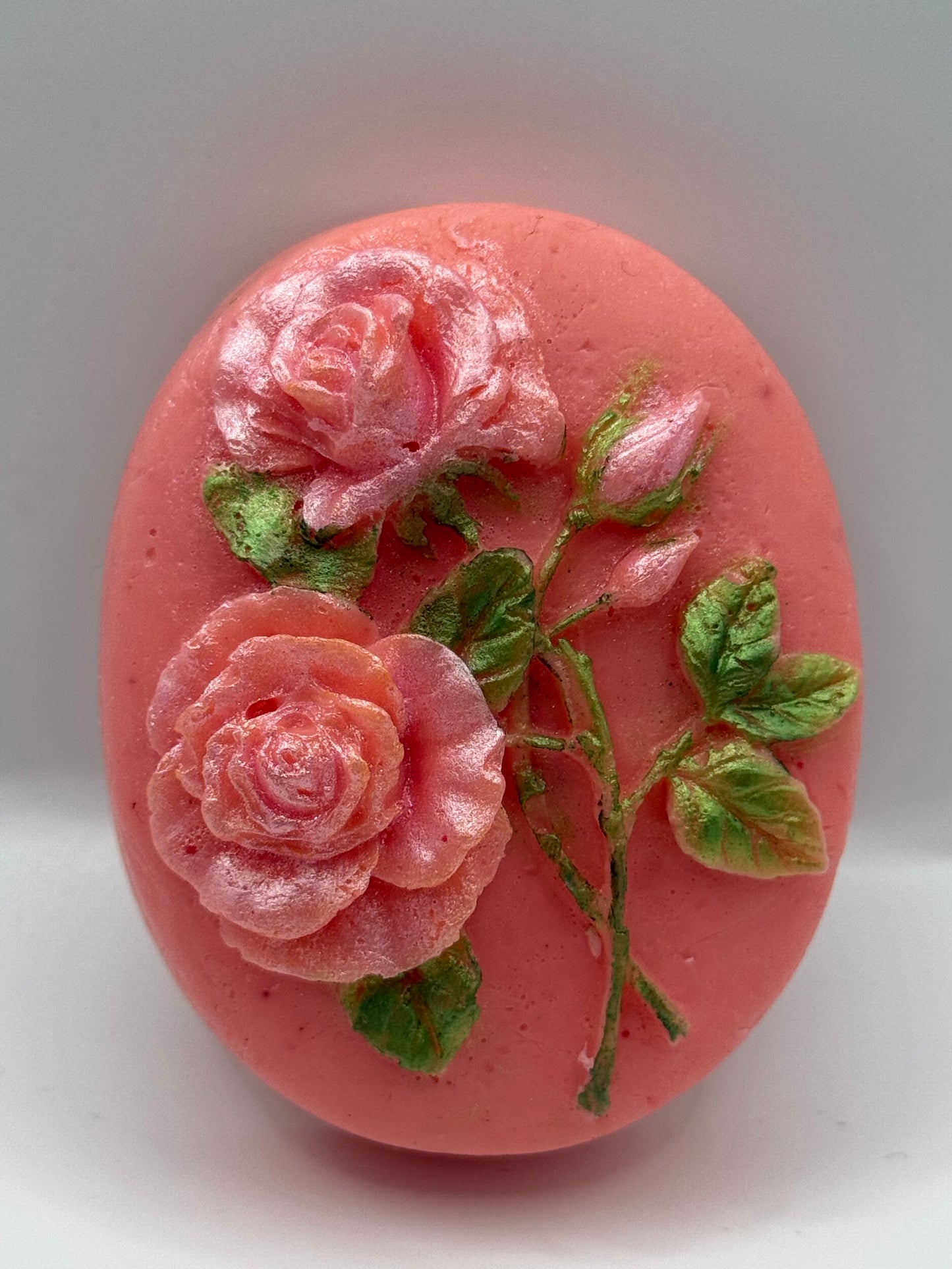 Decorated Organic bar soap