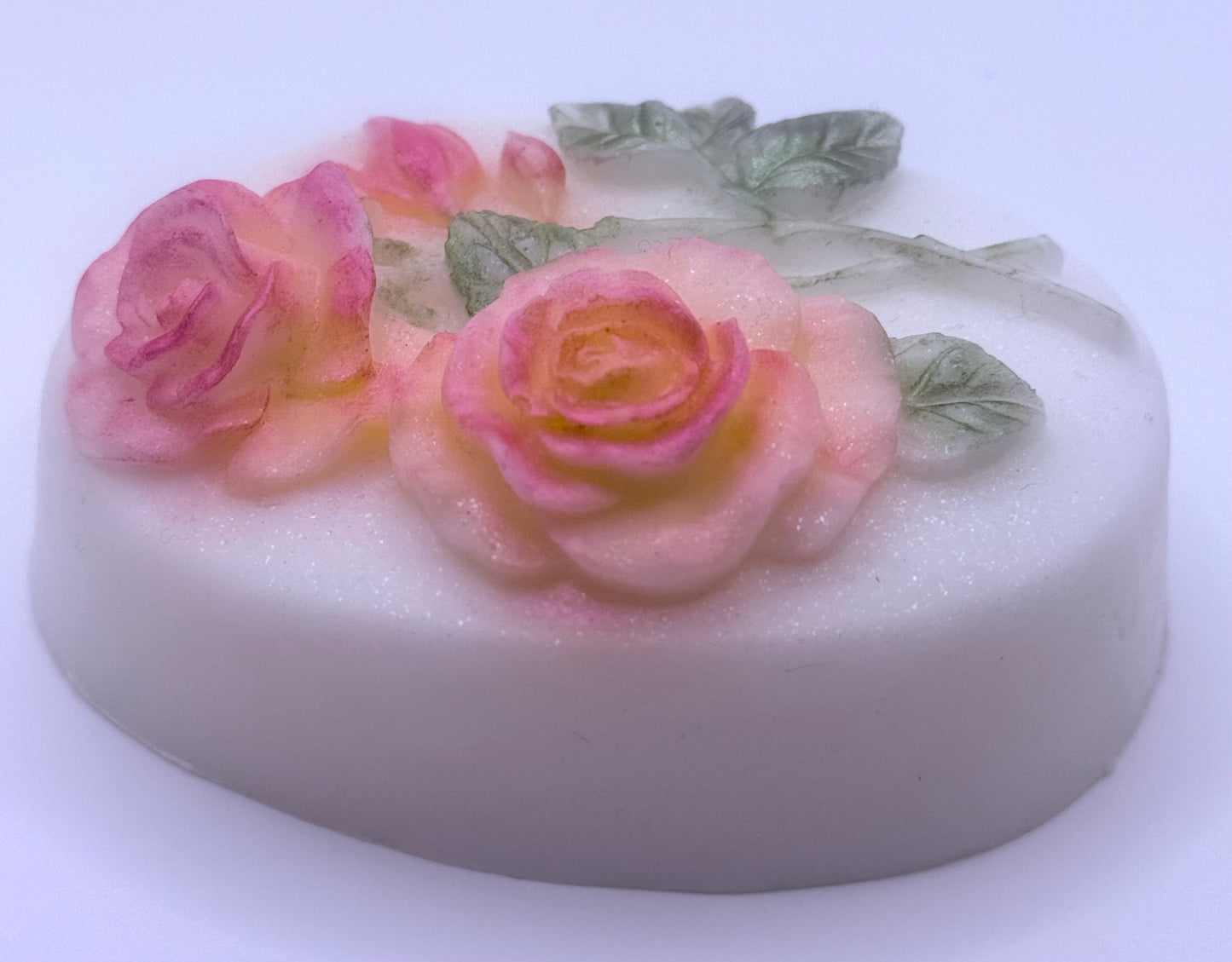 Decorated Organic bar soap