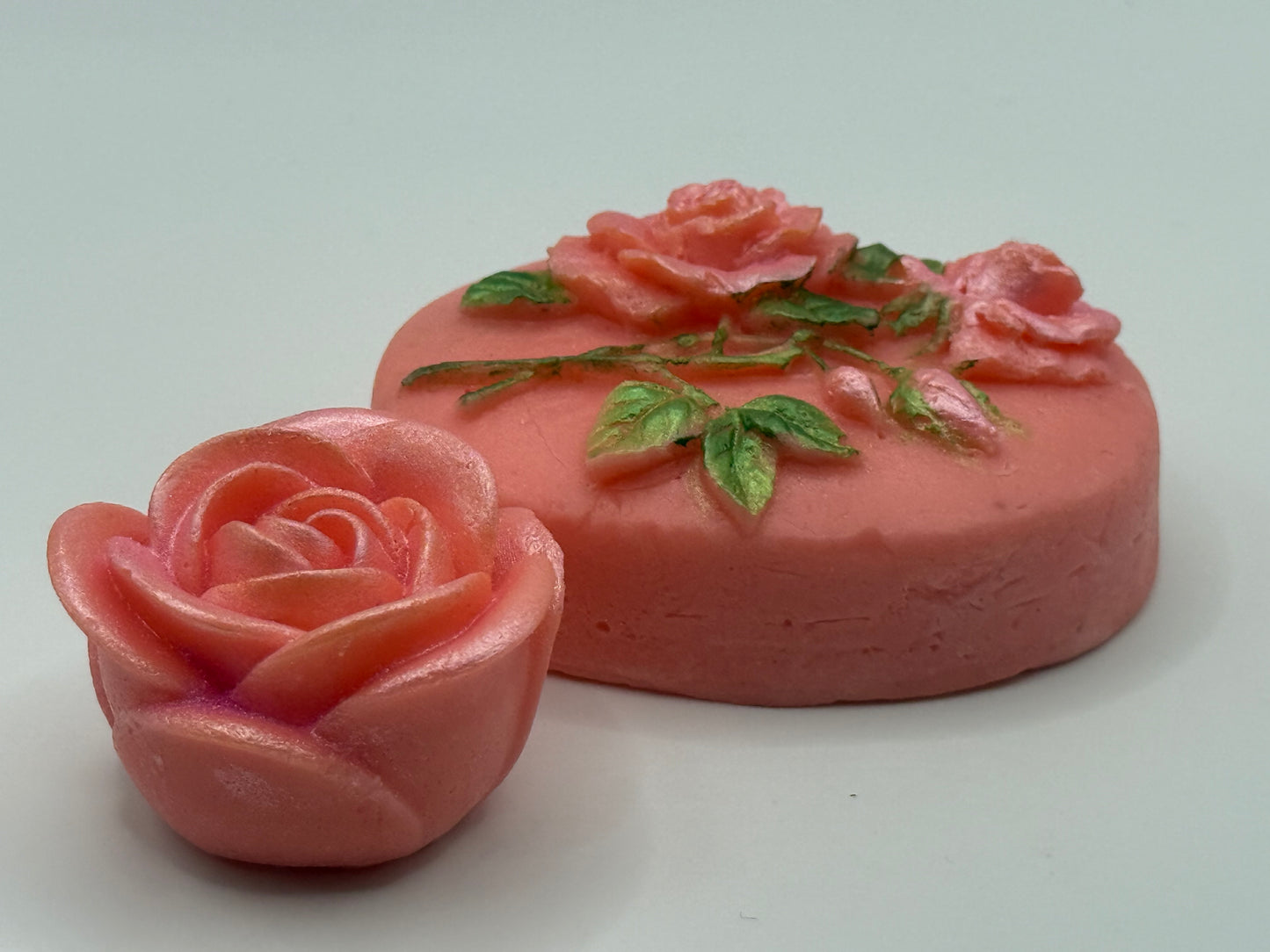 Decorated Organic bar soap