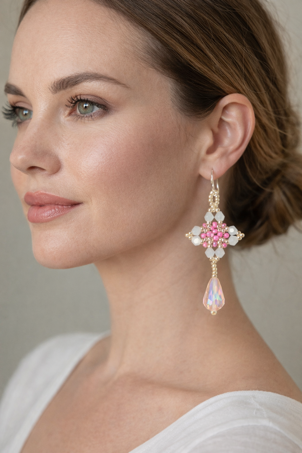 Beading earrings